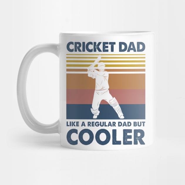 Cricket Dad Vintage Gift Father's Day by Soema